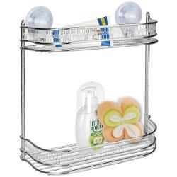 Cestello box doccia FLOWER Doppio Cromo (29x12x27 cm) 221627