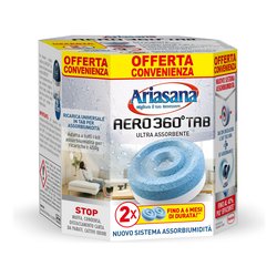 Assorbiumidità tab ricarica AERO 360 2 tab 450 gr Inodore 2277589