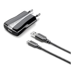 Caricabatterie MicroUSB, USB Type-A CHARGER KIT Compact Black ACHUSBKITMICROUSB2