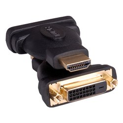Connettore video Hdmi M Dvi D Black RO12 03 3115