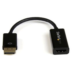 Adattatore video Displayport a Hdmi 4K Black DP2HD4KS
