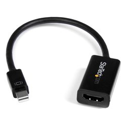 Adattatore video Mini Displayport a Hdmi 4K Black MDP2HD4KS