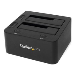 Docking hard disk 2.5" e 3.5" UASP Per 2 Dischi Rigidi Black SDOCK2U33