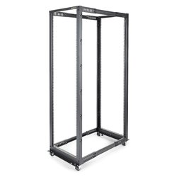Armadio rack Telaio aperto 42U 19 Black 4POSTRACK42