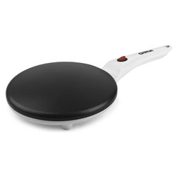 Image of Crepiera elettrica 800W 20cm Crepe Maker bianco e nero G10306 cod094