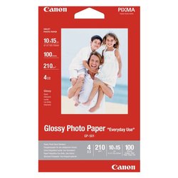 Carta fotografica 10 x 15 cm 100pz Glossy Photo Paper Everyday Use Gp 501 0775B003