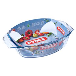 Pirofila Vetro borosilicato (35x24x7cm) ovale Trasparente 411B000 7646