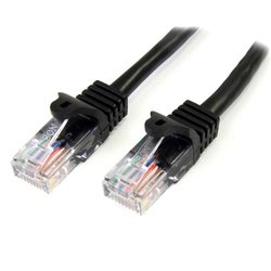 Cavo di rete 5E U/UTP Patch Cable Black 3m 45PAT3MBK