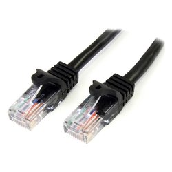 Cavo di rete 5E U/UTP Patch Cable Black 2m 45PAT2MBK