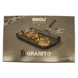 Bistecchiera Antiaderente (43x26cm) GRANITO Grigio scuro 0090GRL 43HS