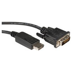 Cavo adattatore STANDARD Video Displayport Dvi Black 2m RO11 04 5610