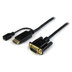 Convertitore video Attivo Hdmi a Vga Black HD2VGAMM3