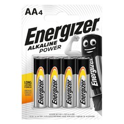 Batteria Stilo AA Alcalina ALKALINE POWER 4pz E300132900
