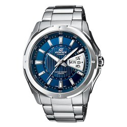 Orologio EDIFICE Classic Blue e Silver EF 129D 2AVEF