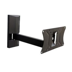 Supporto monitor parete Portata 30 Kg VESA 100 x 200 A Due Snodi Black ENBS1020