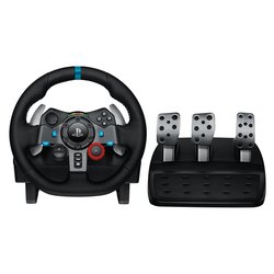 Volante e pedaliera simulatore guida G SERIES G29 Driving Force Black e Blue 941 000112