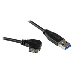 Cavo MicroUSB 3.0 Micro B slim angolare 0,5m USB3AU50CMRS