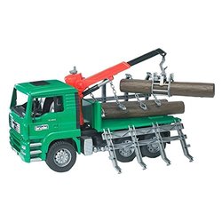 Camion Trasporto Tronchi scala 1:16 MAN 02769