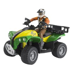 Quad con pilota Verde e Giallo 63000
