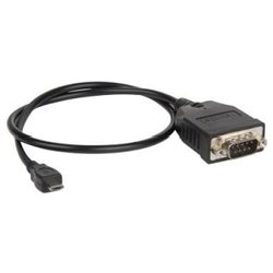 Cavo adattatore Otg Micro Usb Rs232 Black 0,5m XURS232MICROTG