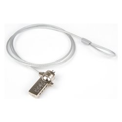 Cavo con lucchetto Combinazione Notebook Lock White e Silver XNBLOCK12N