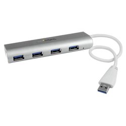 Hub USB 3.0 Silver 4 porte ST43004UA