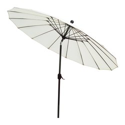Ombrellone alluminio FIBER Ecrù (2,7mt)