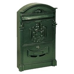 Cassetta posta senza tettuccio REGIE POSTE Verde (25,5x8,3x41 cm) 29REGIEPOSTEVE