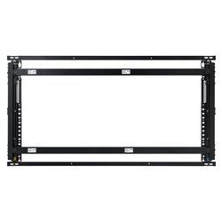 Supporto monitor TV parete ( 29 Kg ) VESA 600 x 400 Wall Mount For Video Wall Display Black WMN 46VD