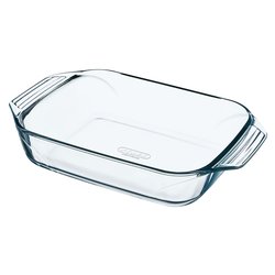 Pirofila Vetro borosilicato (35x23x6cm) ORTES Trasparente 408B000 8046