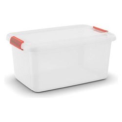 Contenitore (59x39x28cm) L K LATCH BOX Bianco 85630000719