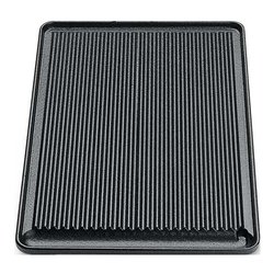Piastra ghisa (28x40cm) rigata Nero GAS OPT 4028 GHI