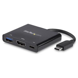 HUB 3 in 1 Mini Dock USB C Black CDP2HDUACP