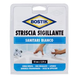 Striscia sigillante Autoadesiva bianco 2,2cm x 3,35m 6303112