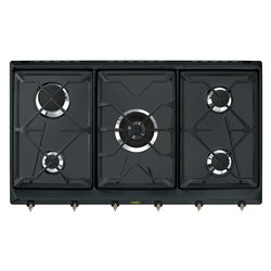 Piano cottura gas 5 zone COLONIALE SRV896AOGH Antracite (90cm)