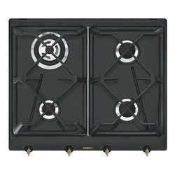 Piano cottura gas 4 zone COLONIALE SRV864AOGH Antracite (60cm)