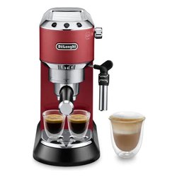 Macchina caffè espresso DEDICA Ec685 R Style Rosso 132106139
