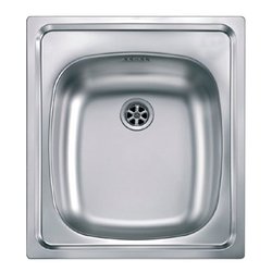 Lavello 1 vasca (44x50cm) CINZIA Inox Satinato 011944 X1 01 2016