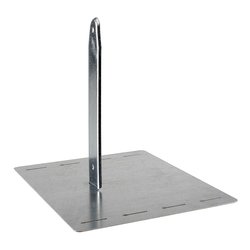Sistema ancoraggio 4 piastre altalene con montanti legno ANCHOR KIT 421