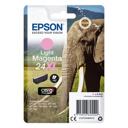 Image of Cartuccia stampante Serie Elefante Magenta chiaro CLARIA T24XL C13T24364012 cod094