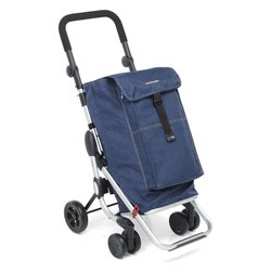 Carrello spesa (38Lt) GO UP (48x40x110cm) Blue jeans 9702001100