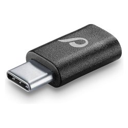 Connettore computer Compact Adaptor Micro Usb Usb C Black CHADUSBCK