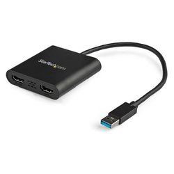 Convertitore computer Da Usb 3.0 a Doppio Hdmi Black USB32HD2