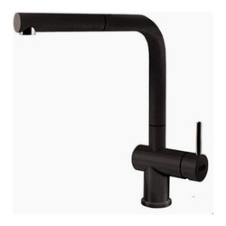 Miscelatore lavello doccetta estraibile STREAM PLUS Nero kuro MKKSTP86