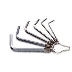 Set chiavi maschio esagonale piegate per brugole 6 pz 96/ST Cromo 000960370