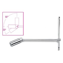Chiave candele auto 957 snodo 16 mm 009550016