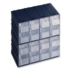 Porta minuteria N 12 VISION BLOK Nero (20,8x13,2x20,8 cm) 1000015