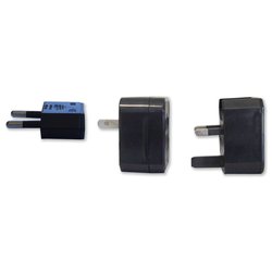 Adattatore da viaggio USA, Regno Unito, Asia, Europa Nero 110-240V 87881