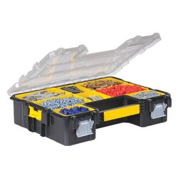 Porta minuteria valigetta organizer 10P (44,6x11,6x35,7cm) Nero e Giallo 197518