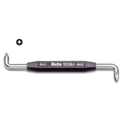 Cacciavite Croce doppio a squadra (Ph1-Ph2x125mm) 1238/B 012380201